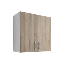   Benita 2 ajtós Felső konyhaszekrény  Sonoma Tölgy-Fehér 60x30x60 cm