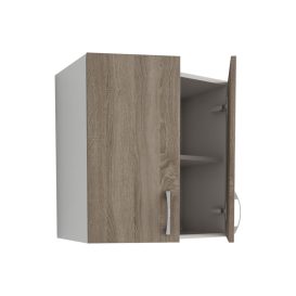 Benita 2 ajtós Felső konyhaszekrény  Sonoma Tölgy-Fehér 60x30x60 cm