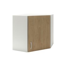   Benita 1 ajtós Felső konyhaszekrény  Természetes fa-Fehér 60x60x60 cm