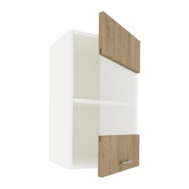 Benita 1 ajtós Felső konyhaszekrény  Természetes fa-Fehér 40x30x60 cm