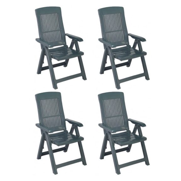 Zimuri Kerti szék Antracit - 4 DB