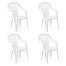 Himara Kerti szék Fehér - 4 DB