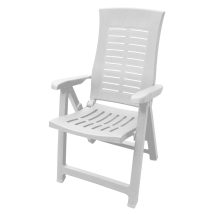 Osnat összecsukható kerti szék  Fehér