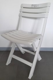Simon összecsukható szék  Fehér