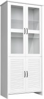 Orient W2DS Dupla vitrines 4 ajtós szekrény  Fehér