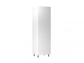  Aspen D60ZL konyhaszekrény hűtőgép beépítéséhez jobbos  Magasfényű Fehér