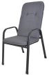 Sun garden Scala Hoch 50310-700 ülőpárna magas támlás székekhez   Sötét szürke
