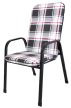Sun garden Scala Hoch 10443-701 ülőpárna magas támlás székekhez   Kockás