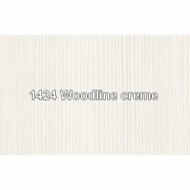 Vitrines szekrény fiókokkal 2W2S, woodline bézs, TIFFY 03