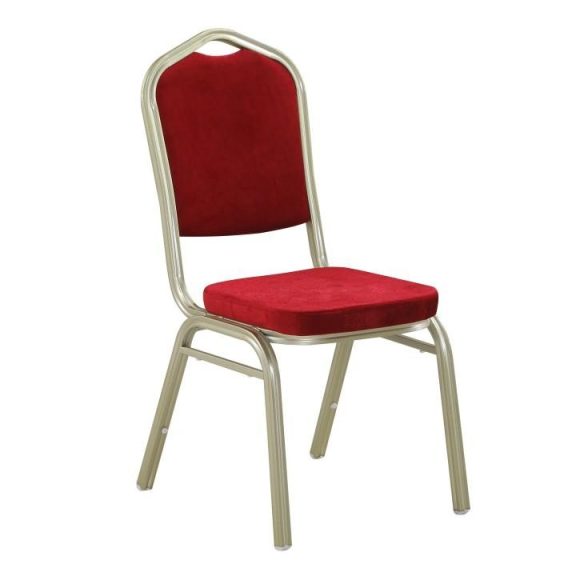 ZINA NEW Egymásra rakható szék BORDEAUX/PEZSGŐ