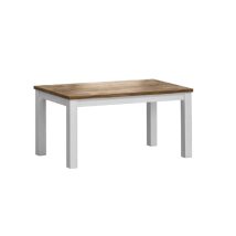   Asztal STD, nyitható, sosna andersen/tölgy lefkas, 160-203x90 cm, PROVANCE