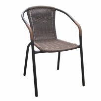 DOREN Egymásra rakható szék BARNA