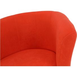 Klub fotel, narancssárga, CUBA